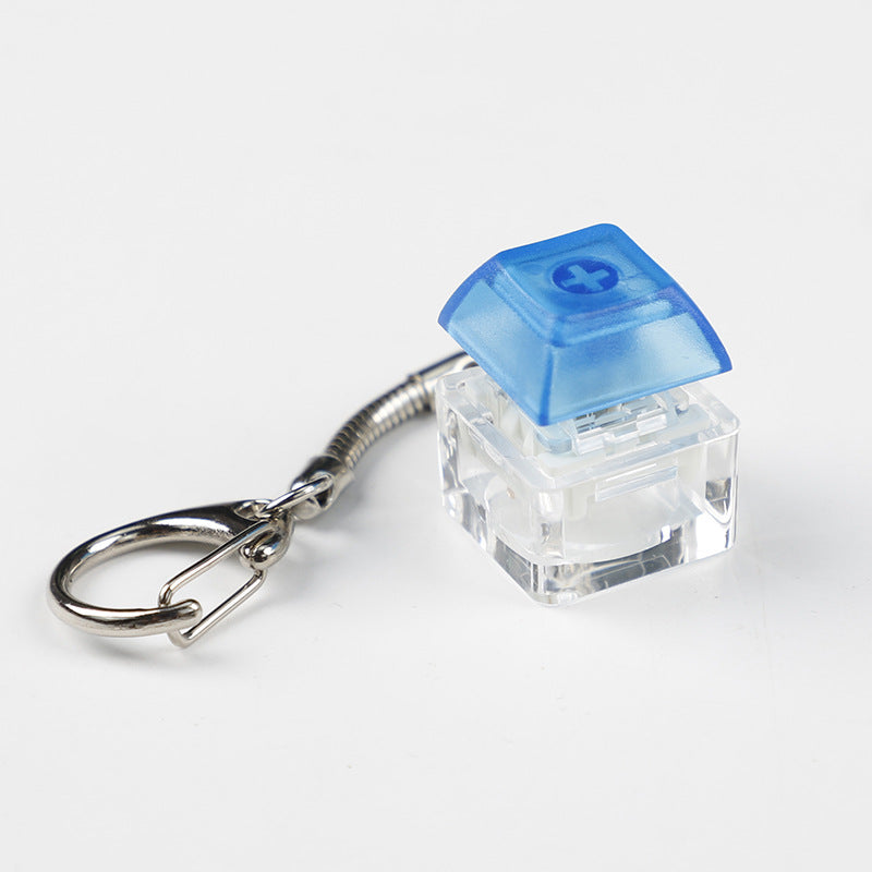 Wholesale Acrylic Decompression Mechanical Keyboard Axis Tester Fidget Keychains